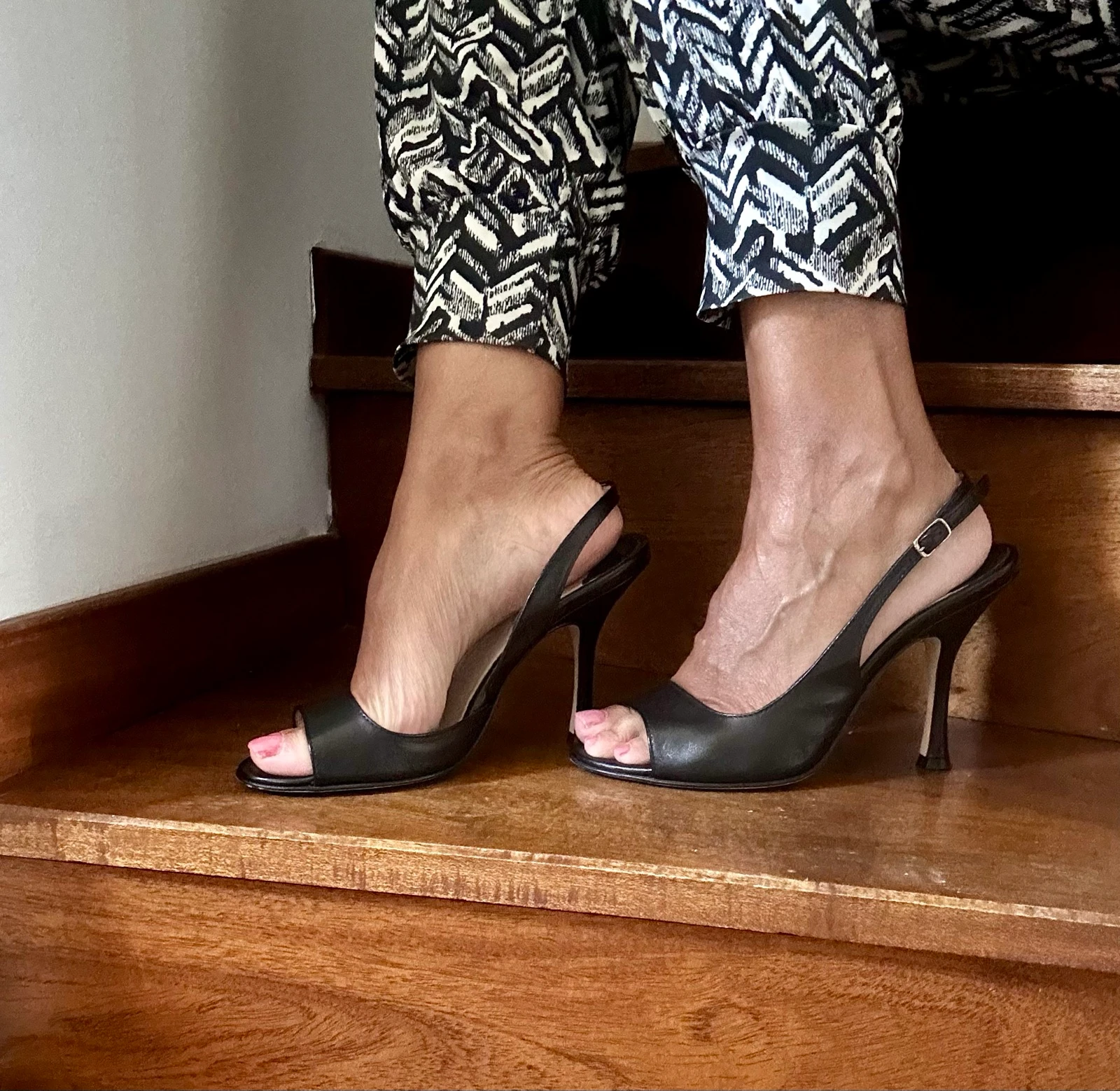 ANNA F. pumps – Black leather – Size 38 – Made in Italy 🇮🇹 – photo 4